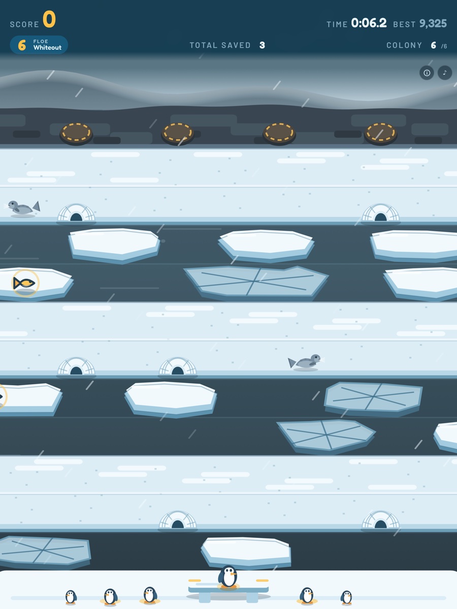 Push north through the whiteout